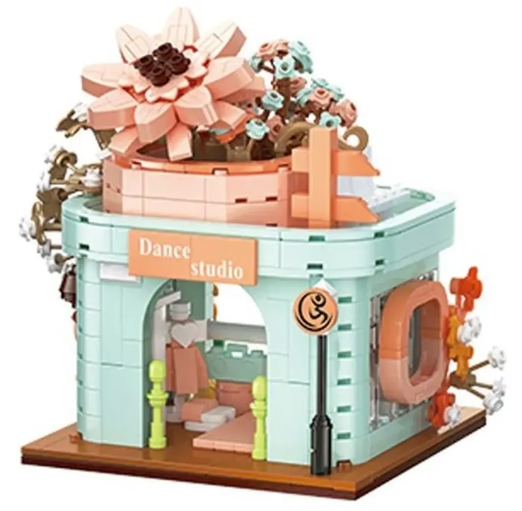 Mini Micro Unique Building Blocks | Dance Studio