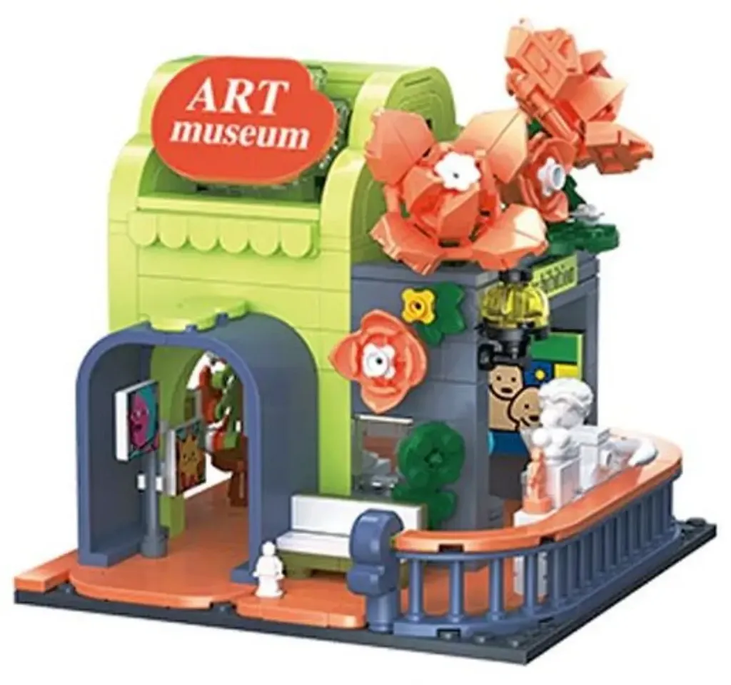 Mini Micro Unique Building Blocks | Art Museum