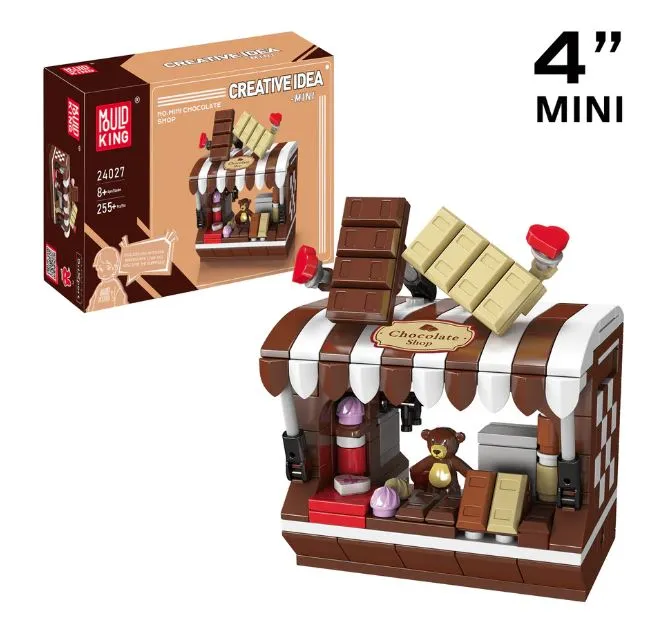 Mini Chocolate Shop | Unique Building Blocks