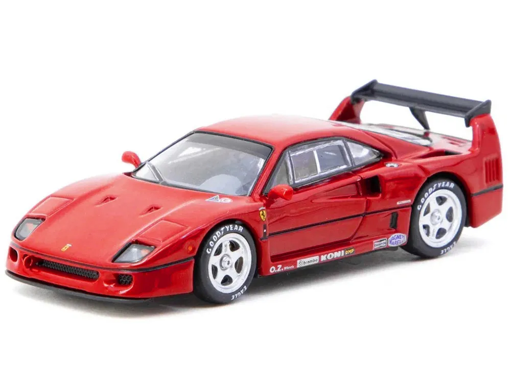 [DIECAST-T64R-076-RE2] Ferrari F40 Red "Road64" Series 1/64 Diecast Model Car