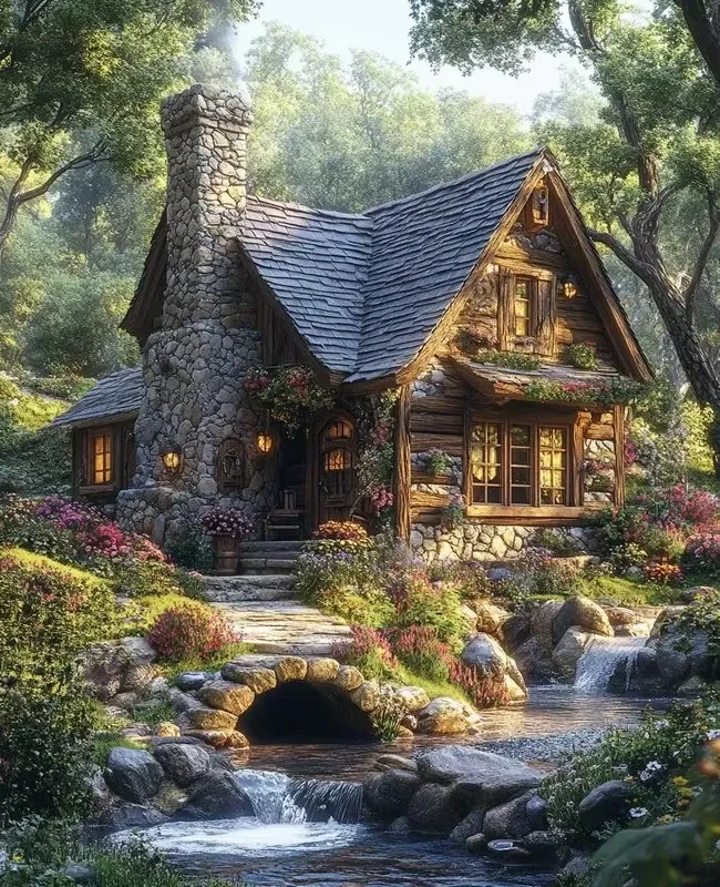 [A-TYS-2000Puzzle-ForestHouse] Forest House Puzzle (2000 pieces 100x70cm)