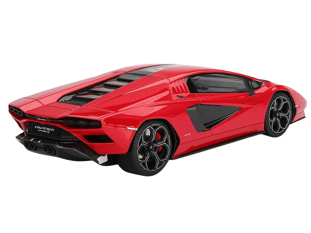 [Diecast-LamborghiniCountachLPI800-Red] Lamborghini Countach LPI 800-4 Rosso Mars Red 1/18 Diecast Model Car