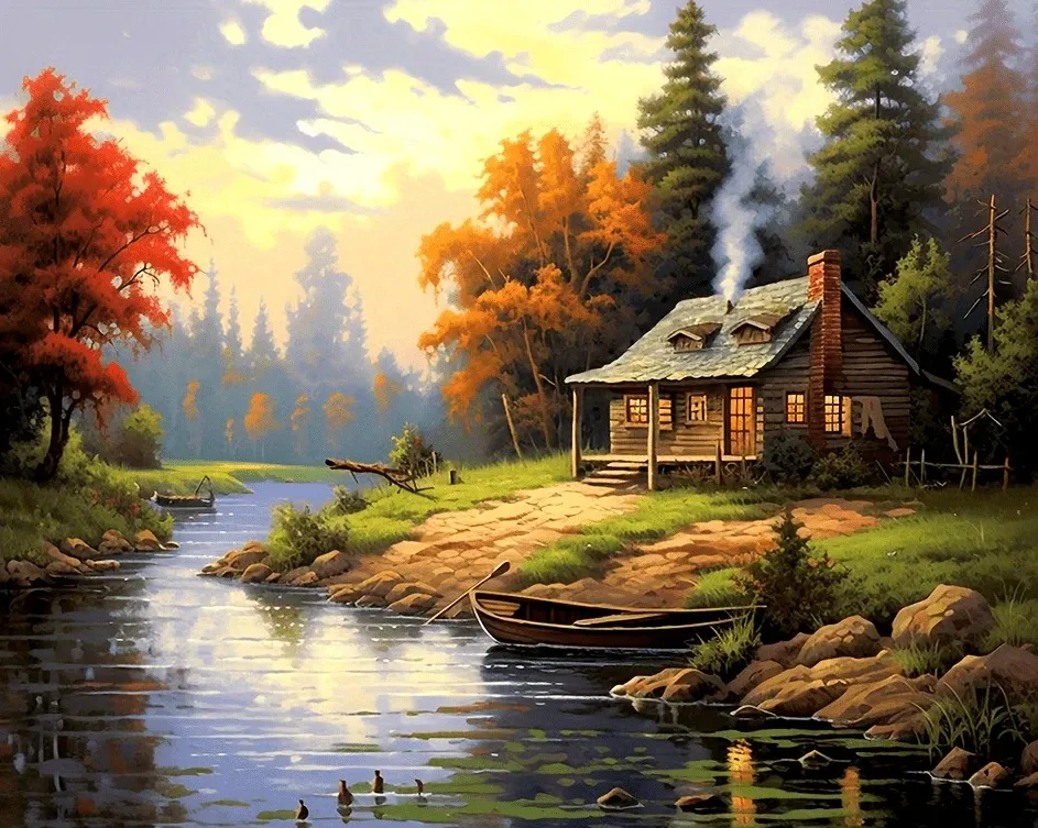 Beautiful Forest Scenery (2000 pieces 100x70cm)