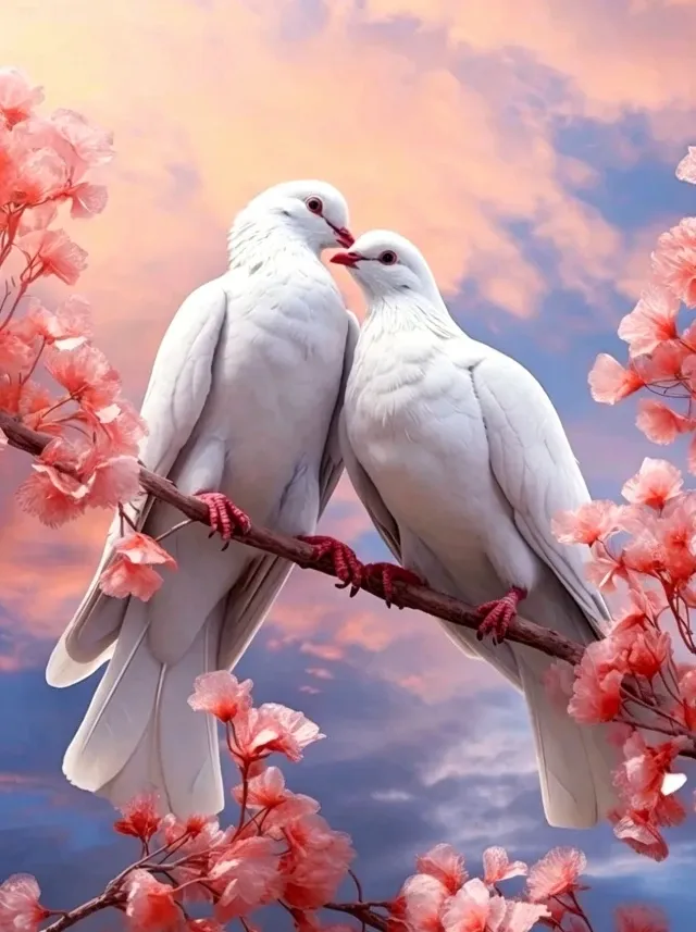 Two Doves (2000 pieces 100x70cm)