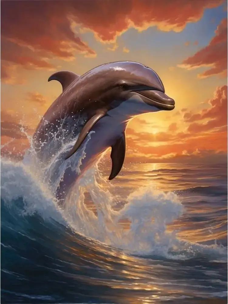 Dolphin (2000 pieces 100x70cm)