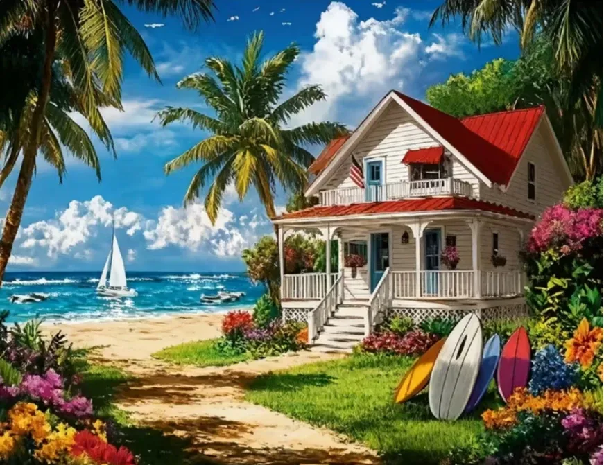 Beach House (2000 pieces 100x70cm)