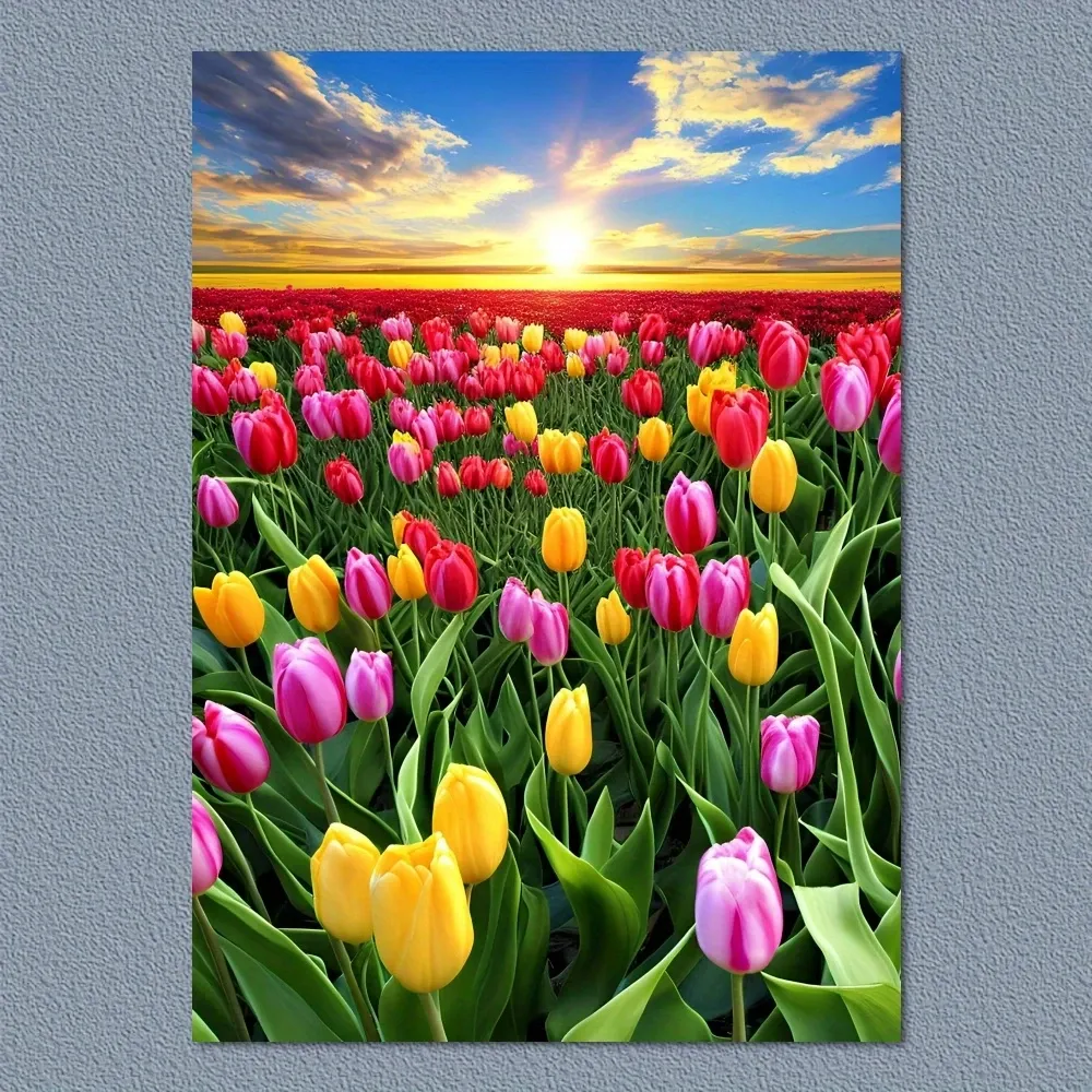 Field of Tulips (2000 pieces 100x70cm)